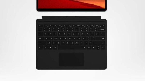 Microsoft Surface Pro X Keyboard - Black klaviatūra