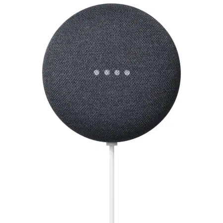 Google Nest Mini (Charcoal) išmanusis garsiakalbis ir namų asistentas