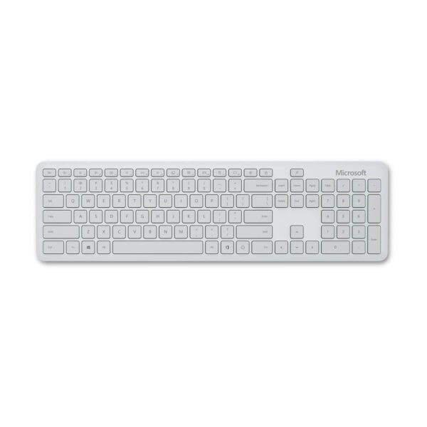 Microsoft Bluetooth Desktop (Glacier) bevielė pelė ir klaviatūra - Image 3