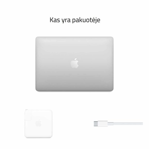 Apple MacBook Pro 13 M1 2020 Silver nešiojamas kompiuteris
