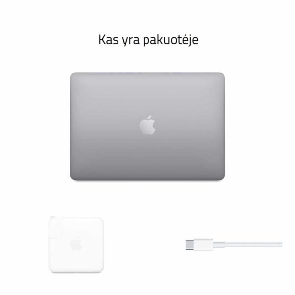 Apple MacBook Pro 13 M1 2020 Space Gray nešiojamas kompiuteris