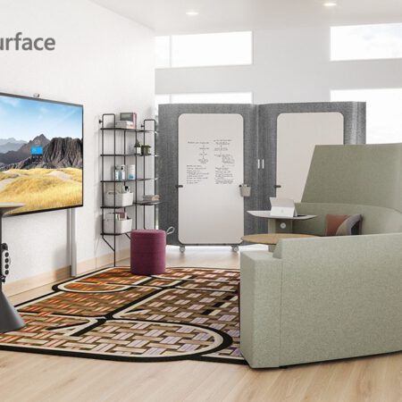 Microsoft Surface Hub 2S (85 colių ekranas) bendradarbiavimo įrenginys Egnetas.LT