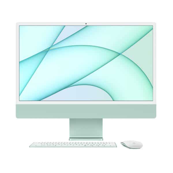 Apple iMac 24 M3 2023 Green viskas viename kompiuteris