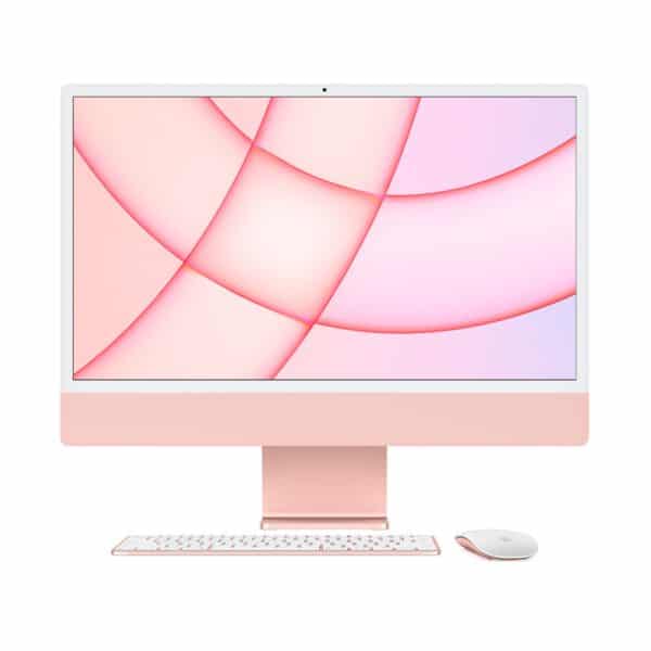 Apple iMac 24 M1 2021 Pink viskas viename kompiuteris