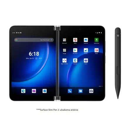 Microsoft Surface Duo 2 Glacier sulankstomas įrenginys