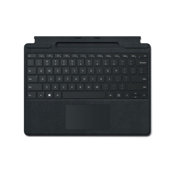 Microsoft Surface Pro Signature keyboard Black juoda klaviatūra