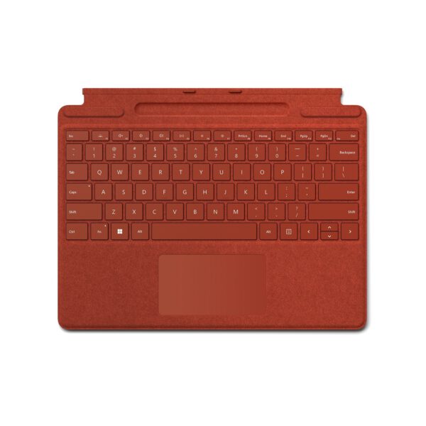 Microsoft Surface Pro Signature keyboard Poppy Red klaviatūra