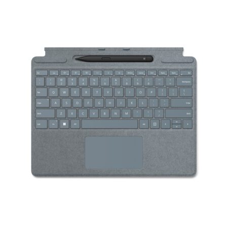 Microsoft Surface Pro Signature keyboard su Slim Pen2 Ice Blue klaviatūra ir rašiklis