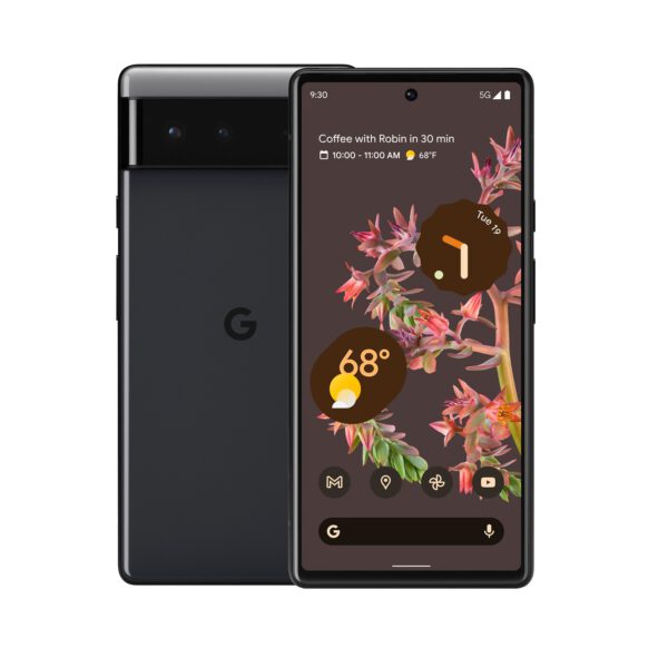 Google Pixel 6 Stormy Black išmanusis telefonas
