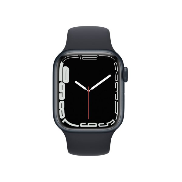 Apple Watch Series 7 GPS 41mm MKMX3 Midnight išmanusis laikrodis