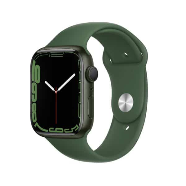 Apple Watch Series 7 GPS 45mm Green Clover išmanusis laikrodis