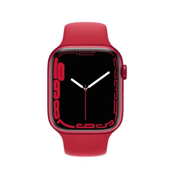 Apple Watch Series 7 GPS 45mm RED išmanusis laikrodis