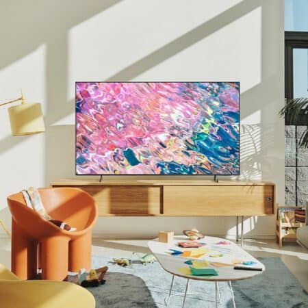 Samsung Q60B QLED 4K 2022 metų smart televizorius Egnetas.LT