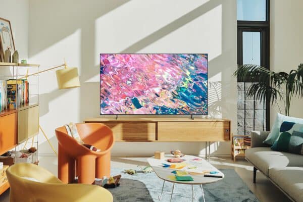 Samsung Q60B QLED 4K 2022 metų smart televizorius Egnetas.LT