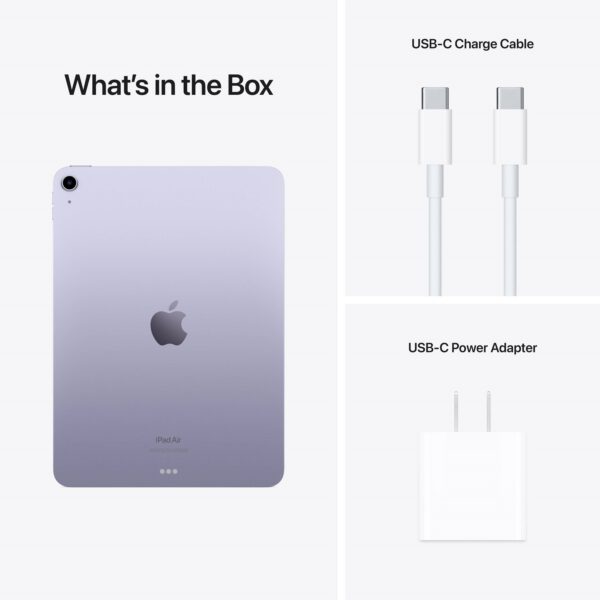 Apple iPad Air 10.9 2022 metai violetinė spalva