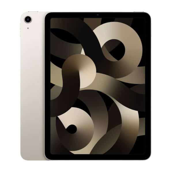 Apple iPad Air 10.9 2022 metai žvaigždžių šviesos spalva