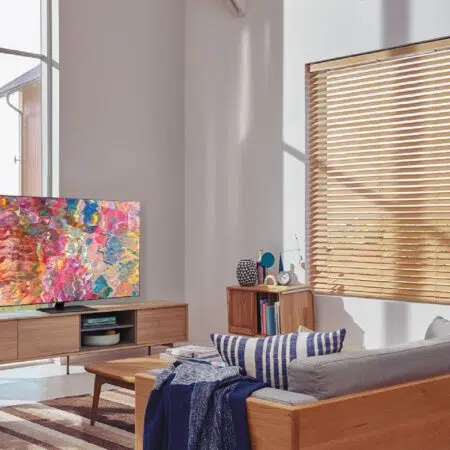 Samsung Q80B QLED 4K 2022 metų Smart televizorius LifeStyle Egnetas.LT