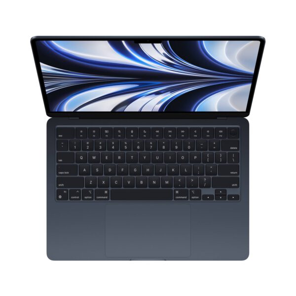 Apple MacBook Air M2 (MLY43, 512GB, Midnight) nešiojamas kompiuteris - Image 2