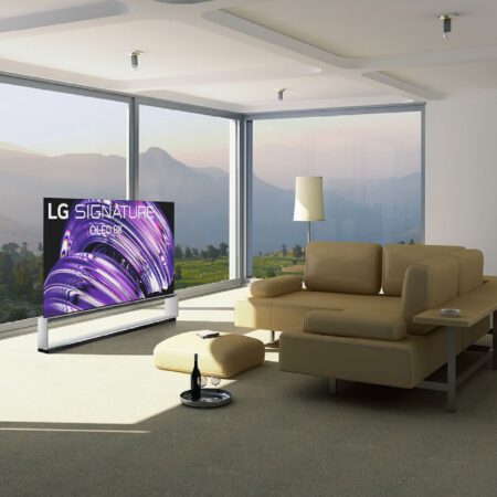 LG 77 OLED77Z29LA OLED 8K televizorius LifeStyle