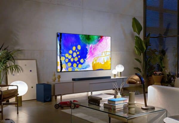 LG OLED G2 GALLERY 4K 2022 metų televizorius gyvenimo būdas