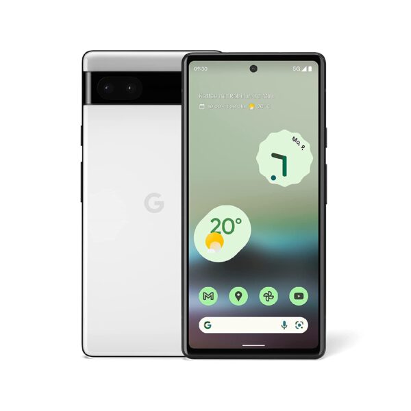 Google Pixel 6a 128GB Chalk išmanusis telefonas