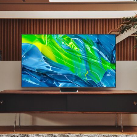Samsung S95B OLED 4K 2022 metų Smart televizorius LifeStyle Egnetas.LT