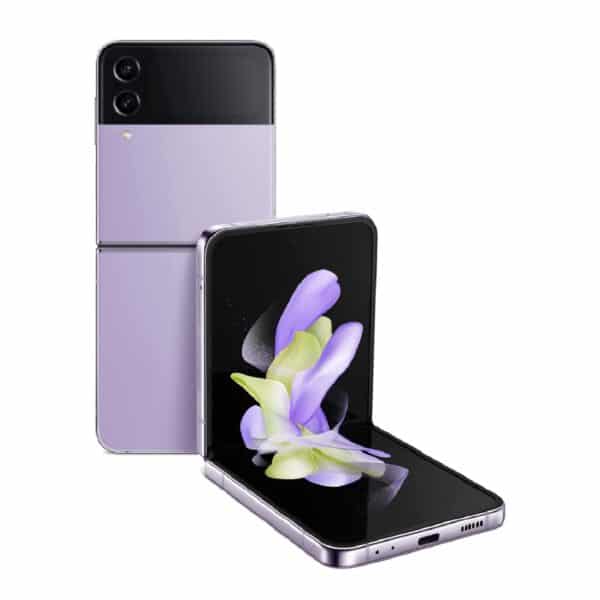 Samsung Galaxy Z Flip4 alyvų violetinė spalva