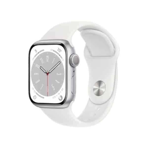 Apple Watch Series 8 41mm MP6K3 Silver White išmanusis laikrodis