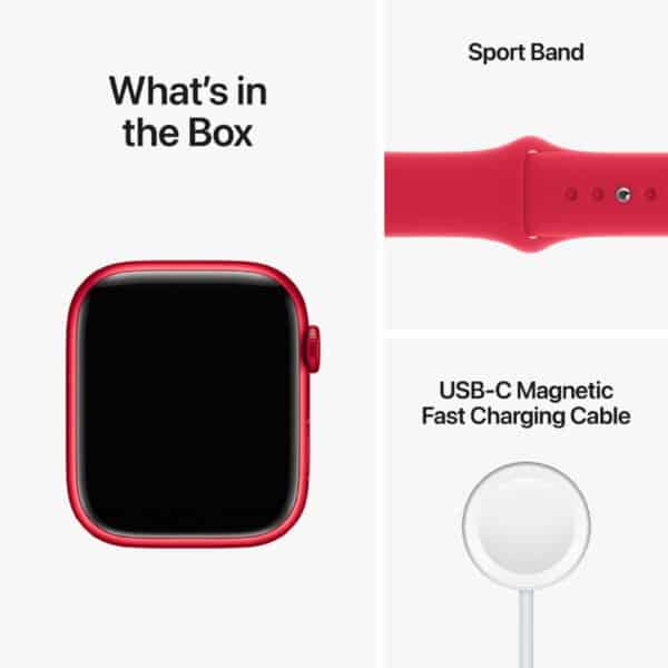 Apple Watch Series 8 45mm RED RED išmanusis laikrodis