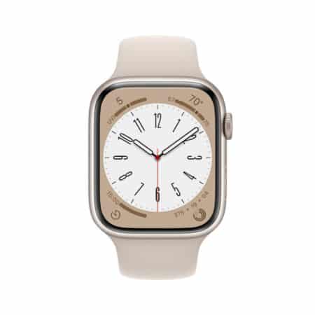 Apple Watch Series 8 45mm Starlight Starlight išmanusis laikrodis