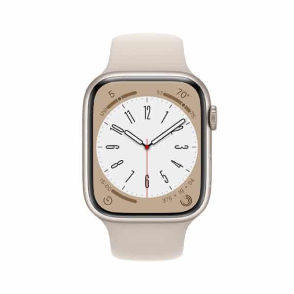 Apple Watch Series 8 45mm Starlight Starlight išmanusis laikrodis