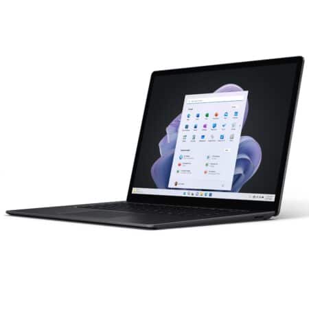 Microsoft Surface Laptop 5 15 coliu Matte Black metal nešiojamas kompiuteris