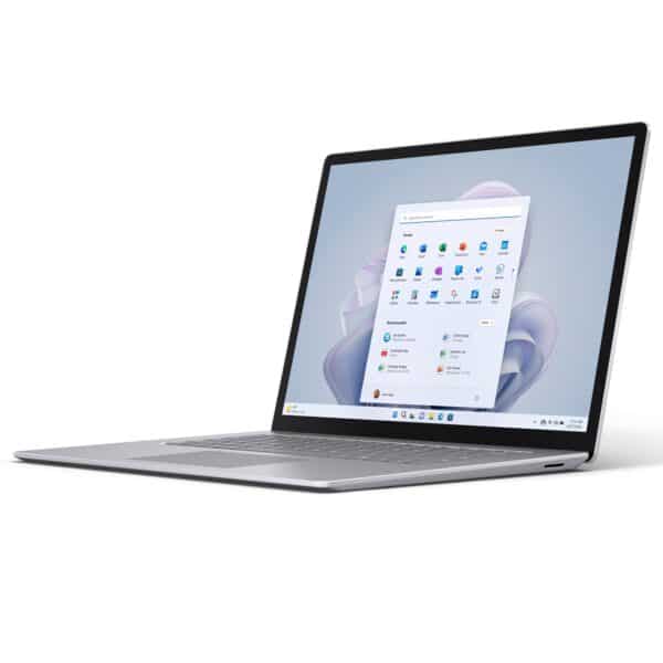 Microsoft Surface Laptop 5 15 coliu Platinum metal nešiojamas kompiuteris
