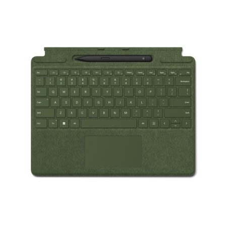 Microsoft Surface Pro Signature keyboard with Slim Pen 2 (Forest) klaviatūra ir rašiklis