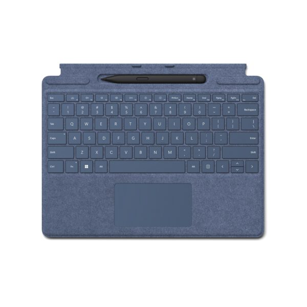 Microsoft Surface Pro Signature keyboard with Slim Pen 2 (Sapphire) klaviatūra ir rašiklis