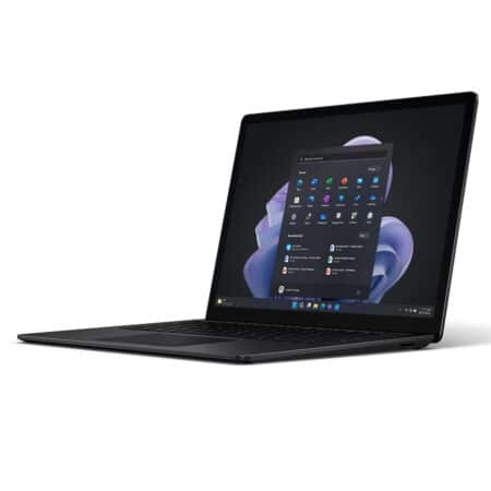 Microsoft Surface Laptop 5 15 coliu Matte Black metal komercinis kompiuteris