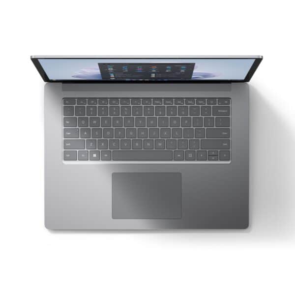 Microsoft Surface Laptop 5 15 coliu Platinum metal komercinis kompiuteris
