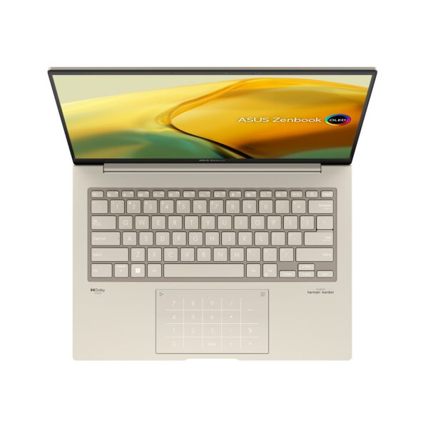 ASUS Zenbook 14X OLED UX3404VA Sandstone Beige nešiojamasis kompiuteris