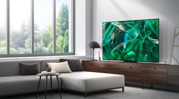 Samsung S95C OLED 4K 2023 metų smart televizorius promo