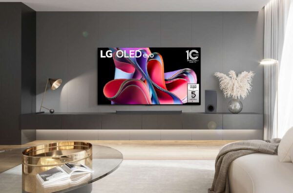 LG G3 OLED evo 4K 2023 metų televizorius gyvenimo būdas