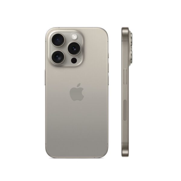 Apple iPhone 15 Pro Natural Titanium išmanusis telefonas