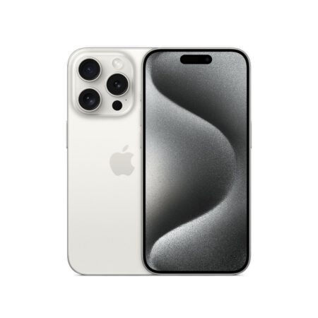 Apple iPhone 15 Pro White Titanium išmanusis telefonas Egnetas.LT