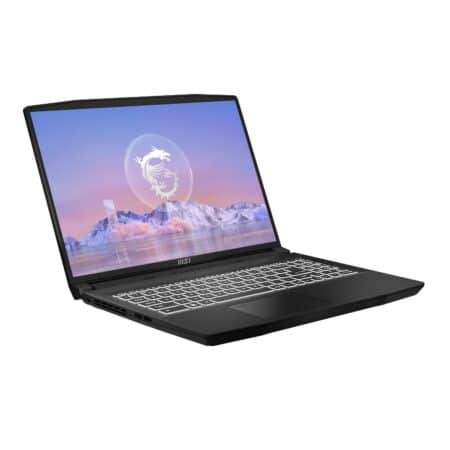 MSI Creator M16 B12U našus ir estetiškas nešiojamasis kompiuteris
