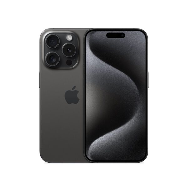 Apple iPhone 15 Pro Black Titanium išmanusis telefonas Egnetas.LT