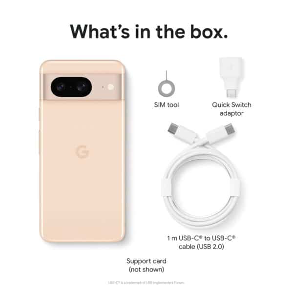 Google Pixel 8 (128GB, Rose) išmanusis telefonas - Image 3