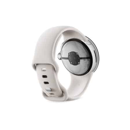 Google Pixel Watch 2 Polished Silver Porcelain išmanusis laikrodis