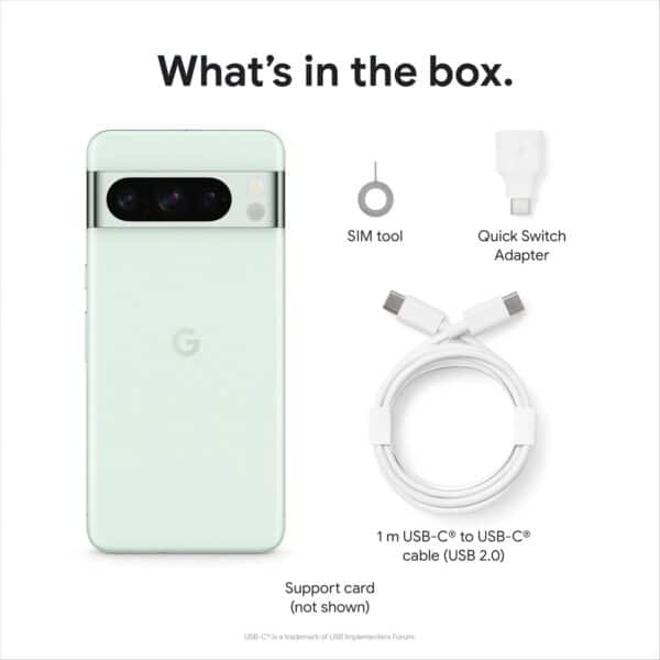 Google Pixel 8 Pro (128GB, Mint) išmanusis telefonas - Image 3