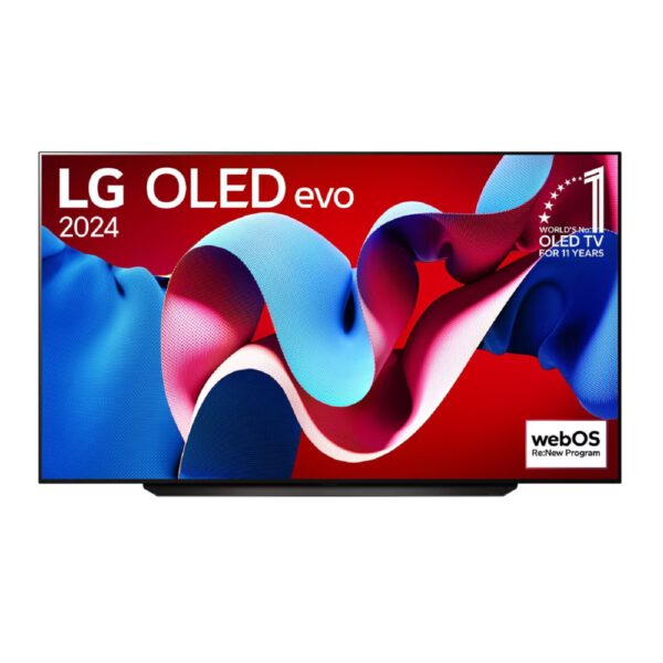 LG OLED evo C4 83 colius4K išmanusis televizorius Egnetas.LT