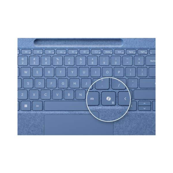 Microsoft Surface Pro Flex Keyboard with Slim Pen - Bright Sapphire klaviatūra ir rašiklis - Image 3