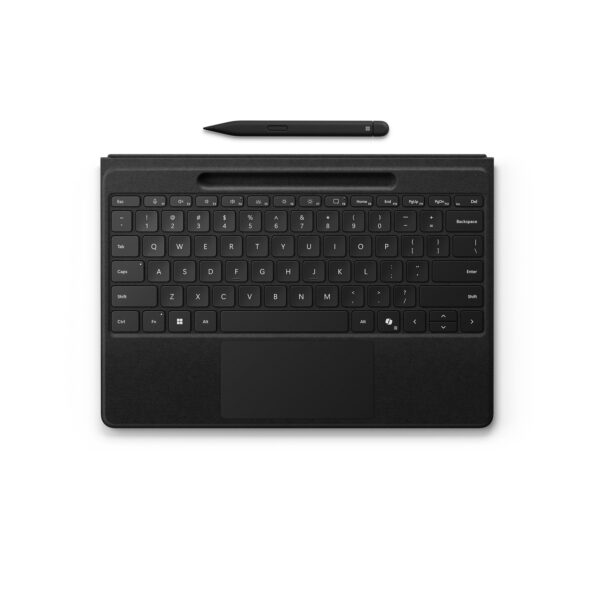 Microsoft Surface Pro Flex Keyboard with Slim Pen Black klaviatūra ir rašiklis Egnetas.LT